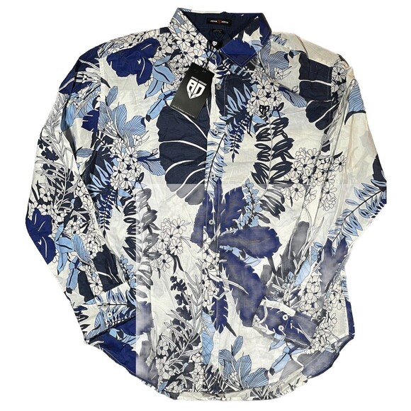 Artful Dodger Shirt Mens XXL Long Sleeve Button Up New With Tags - Picture 1 of 4